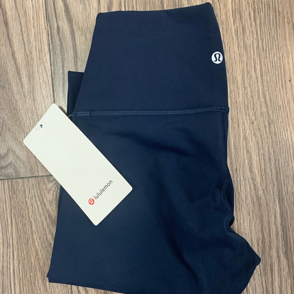 Wunder Under High-Rise Tight 25 *Luxtreme Sz 6 Navy - Picture 2 of 3